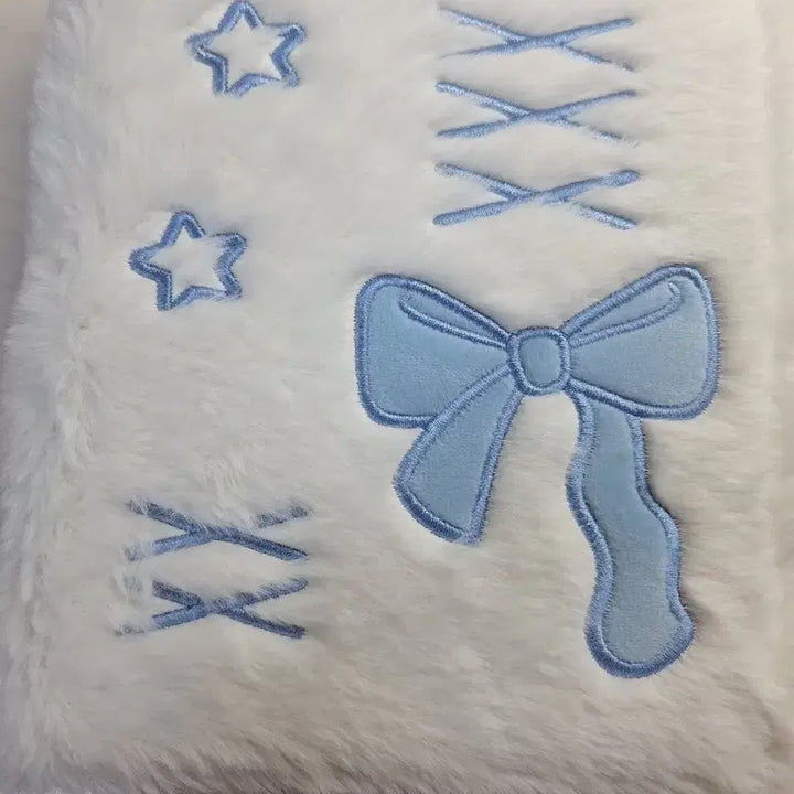 [SOLD OUT] 리본 털 바인더 팔아요 ㅅㅊㅇ에스파아이브포토카드카리나지젤윈터닝닝