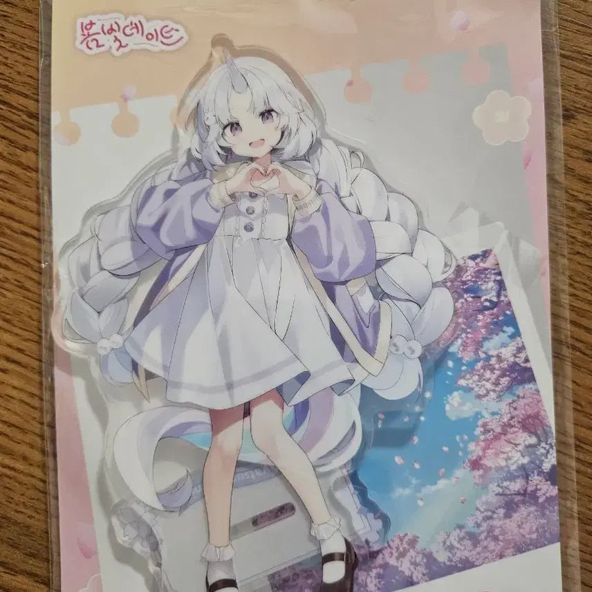 [BUNJANG] Stellive Uni Spring Blossom Date Acrylic Stand / 스텔라이브 봄빛데이트 아크릴 스탠드 유니