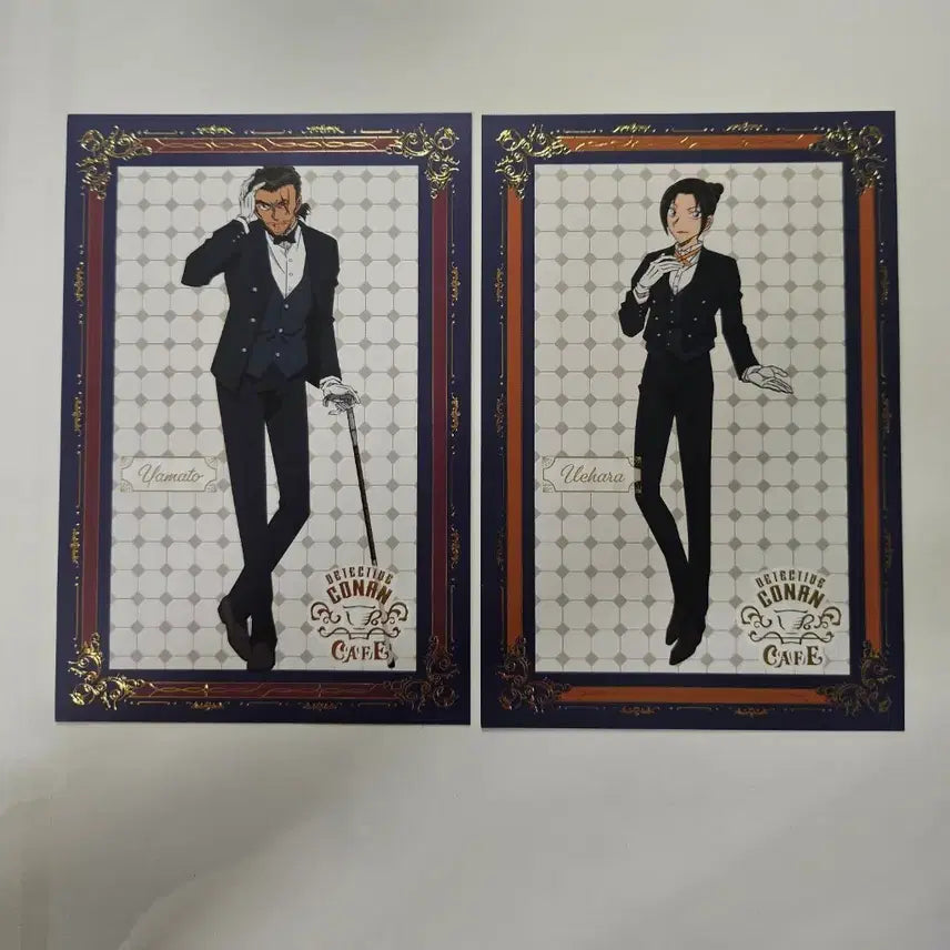 [BUNJANG] Detective Conan Cafe Yamato/Uehara Postcard Set / 명탐정 코난 카페 야마토/우에하라 엽서