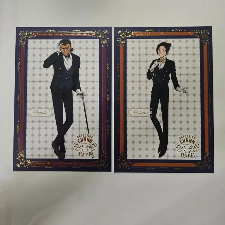 [BUNJANG] Detective Conan Cafe Yamato/Uehara Postcard Set / 명탐정 코난 카페 야마토/우에하라 엽서