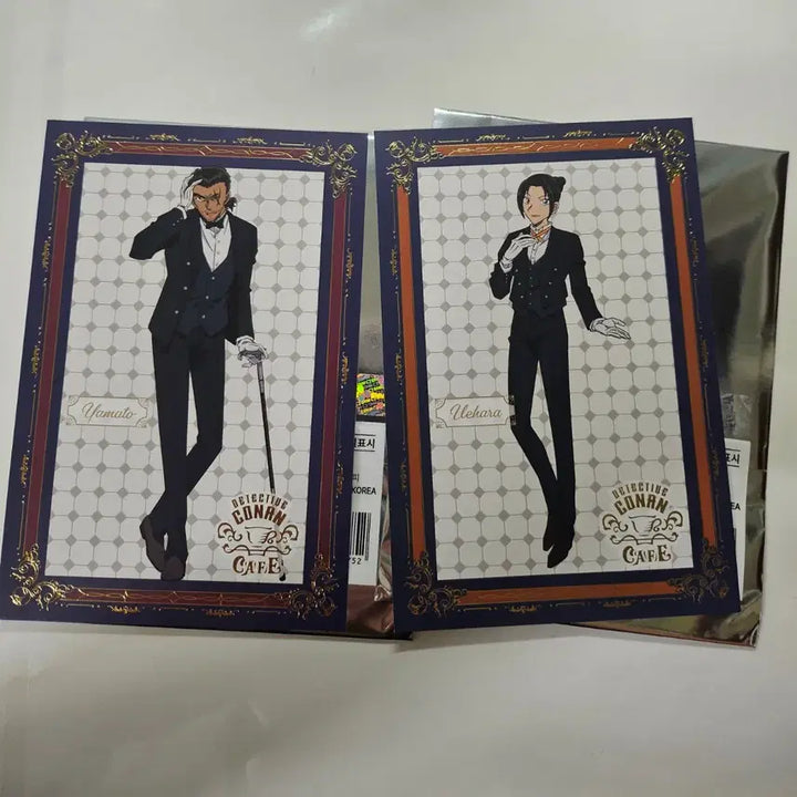 [BUNJANG] Detective Conan Cafe Yamato/Uehara Postcard Set / 명탐정 코난 카페 야마토/우에하라 엽서