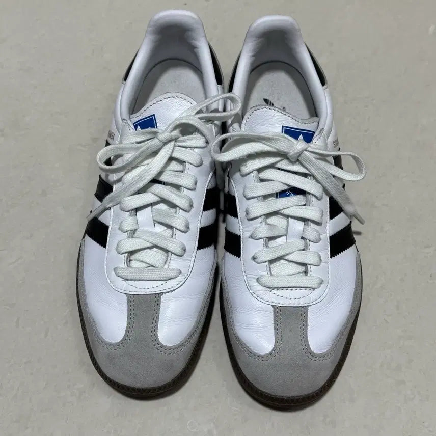 [BUNJANG] Adidas Samba OG Cloud White Sneakers / 250 아디다스 삼바 OG 클라우드 화이트