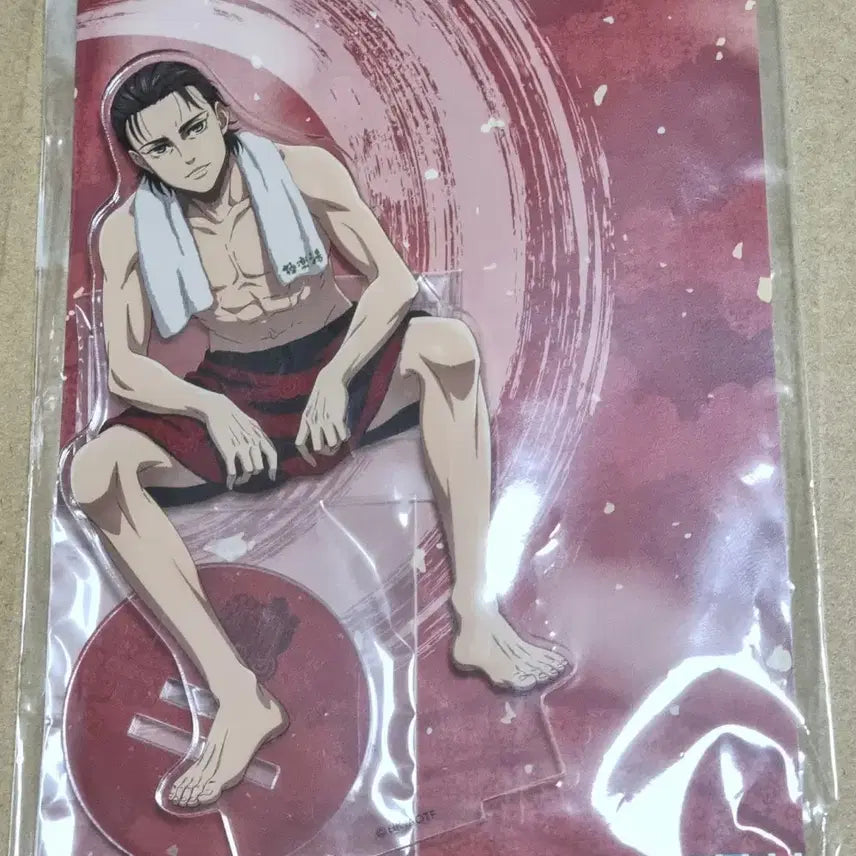 [BUNJANG] Attack on Titan Eren Acrylic Stand / 진격거 진격의 거인 라쿠스파 극락탕 에렌 아크릴 스탠드