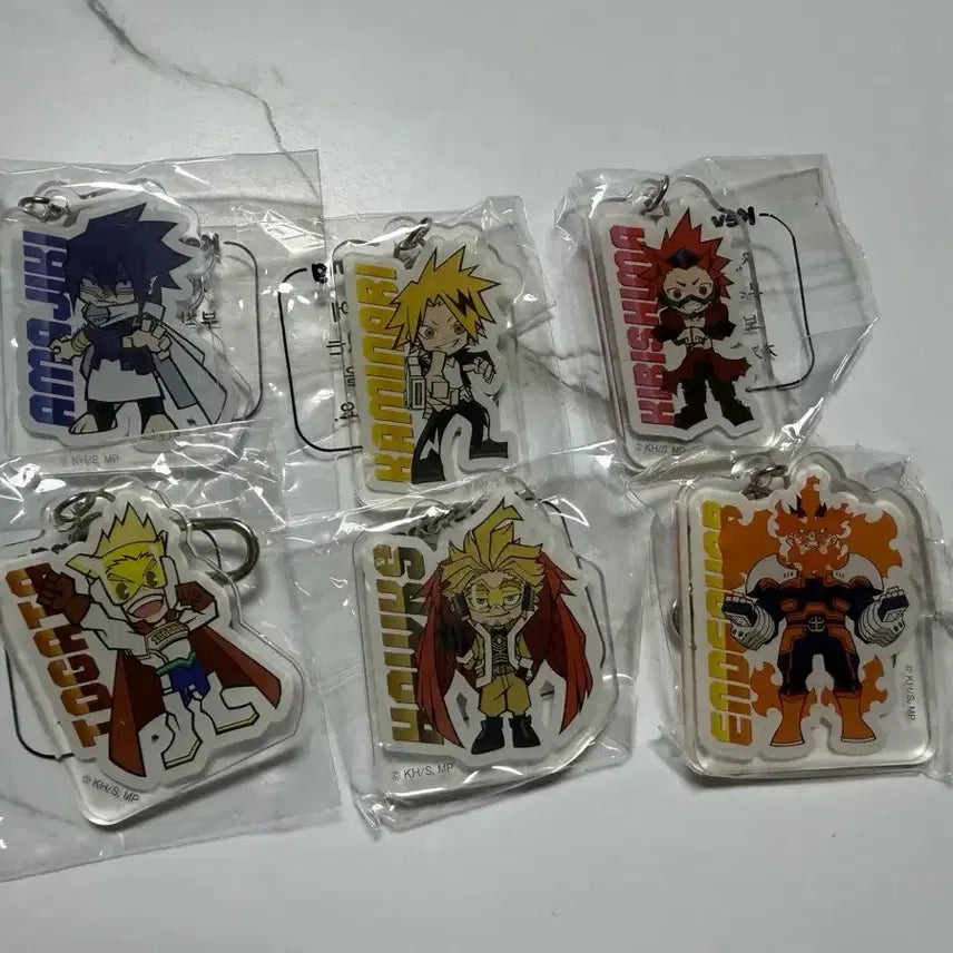 [BUNJANG] My Hero Academia Acrylic Keyring (Sealed) / 나의 히어로 아카데미아 아크릴 키링 미개봉
