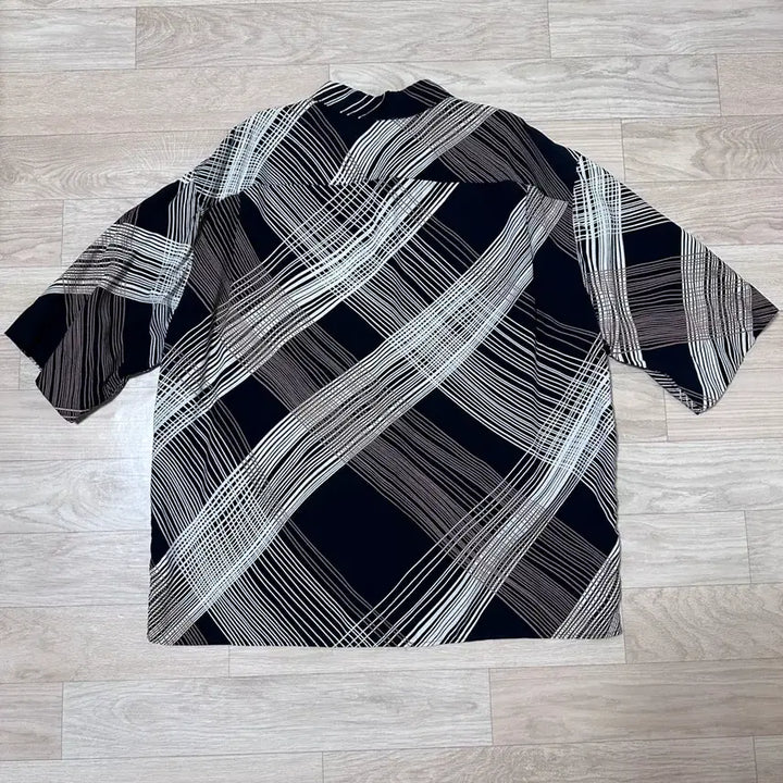 [BUNJANG] LEMAIRE Macaroon Convertible Collar Shirt / [52]르메르 마카롱 컨버터블 반팔 셔츠
