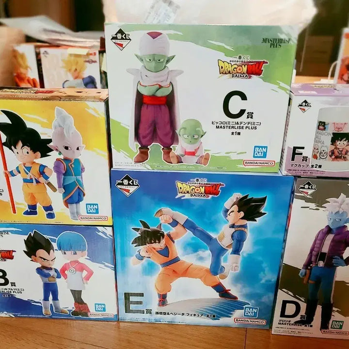 [BUNJANG] Dragon Ball Masterlise Figure Set / (미개봉)드래곤볼 제일복권 마스터리제 피규어 6종 일괄