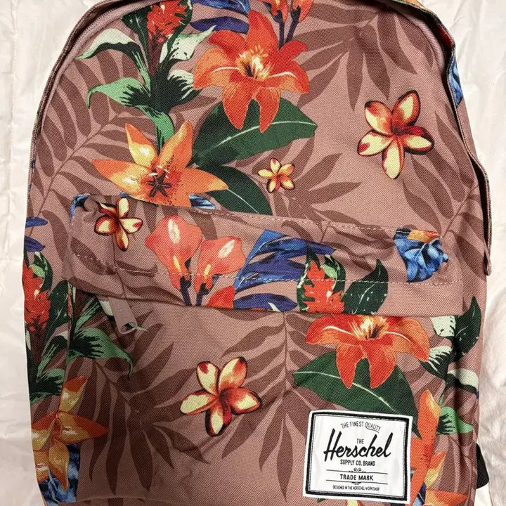 [BUNJANG] Herschel Supply Co. Flower Pattern Backpack / 독일 허쉘백팩