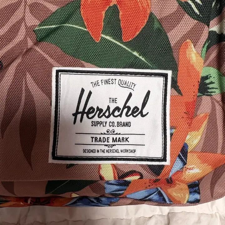 [BUNJANG] Herschel Supply Co. Flower Pattern Backpack / 독일 허쉘백팩