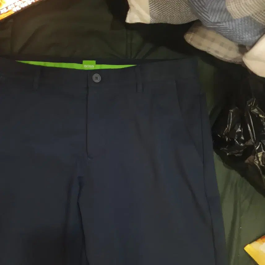 [BUNJANG] Hugo Boss Navy Slacks Pants / 휴고보스   바지