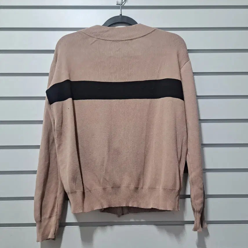[BUNJANG] Closet Styling Knit Training Set / 여성 니트 트레이닝복 세트 블랙 라인 55/옷장꾸미기
