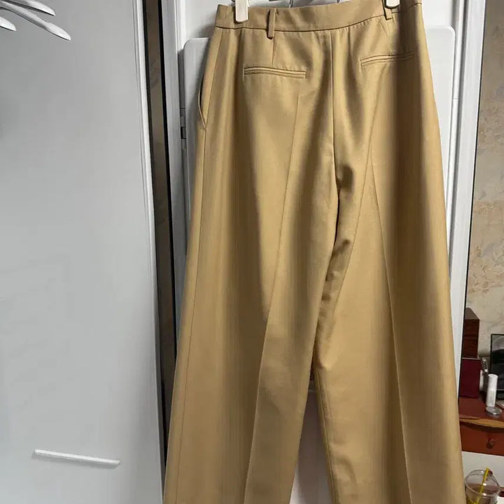 [BUNJANG] BRON 23FW Beige Setup Jacket &amp; Wide Slacks / 브론 23fw 자켓&amp;와이드슬랙스 셋업 베이지색상 팝니다.