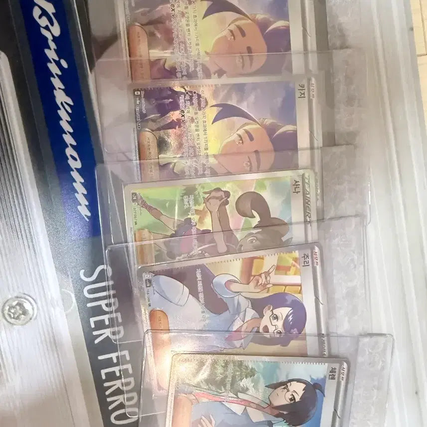 [SOLD OUT] 포켓몬 카드 카지/사나/주리/체렌 SR 일괄
