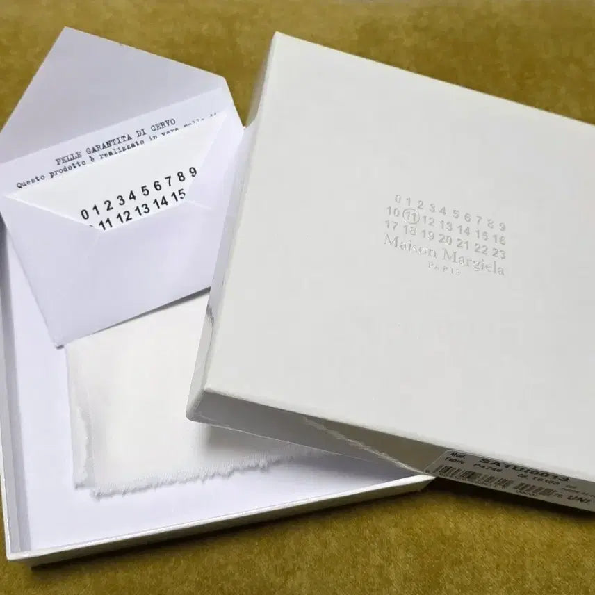 [SOLD OUT] 정품 메종마르지엘라 스티치 레더지갑(새상품/무료배송)