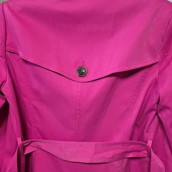 [BUNJANG] Pink Trench Coat / 핑크트렌치코트