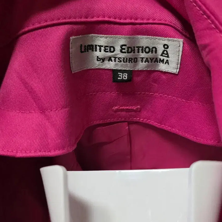 [BUNJANG] Pink Trench Coat / 핑크트렌치코트