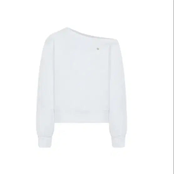 [BUNJANG] Fromwhen Edin Off-Shoulder Sweatshirt / 레터 프롬문 에딘 오프숄더 스웻셔츠