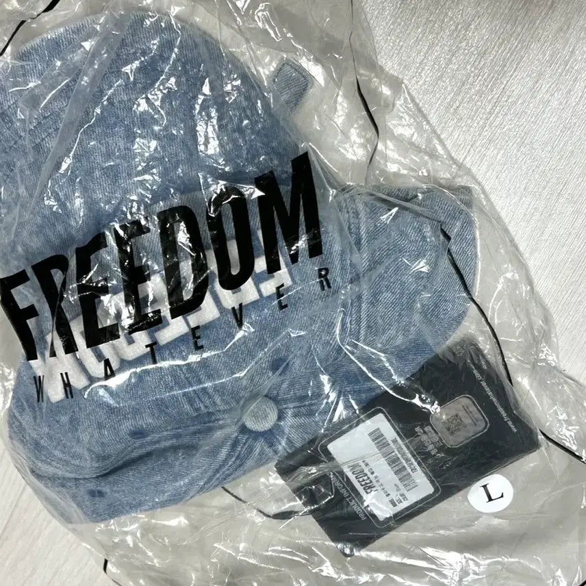 [BUNJANG] Freedom Cloud Denim Ball Cap Blue L / 프리덤 클라우드 데님 볼캡 블루 L(새상품)