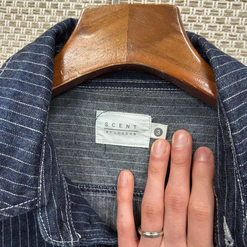 [BUNJANG] Vintage Denim Blazer / 빈티지 데님 블레이저 95 M15674