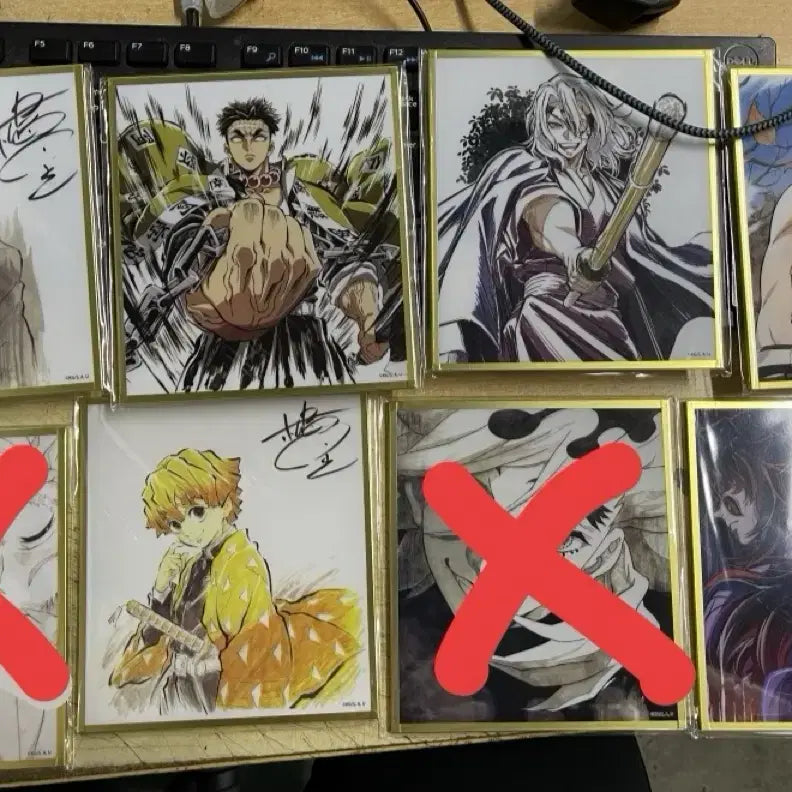 [SOLD OUT] 유포테이블 웹샵쿠지 무잔 아크릴쿠지