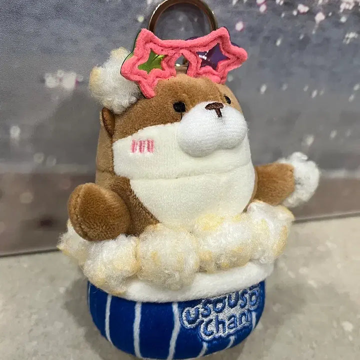 [BUNJANG] Popcorn Otter Keyring / [*새상품/무료배송*] 팝콘 수달 키링
