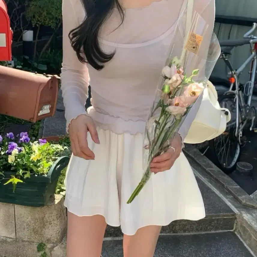 [SOLD OUT] 온드민 레이어드 티셔츠 라벤더
