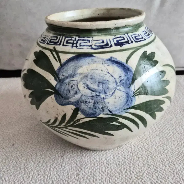 [BUNJANG] Joseon Dynasty Haeju Celadon Vase / 조선시대 해주도자기