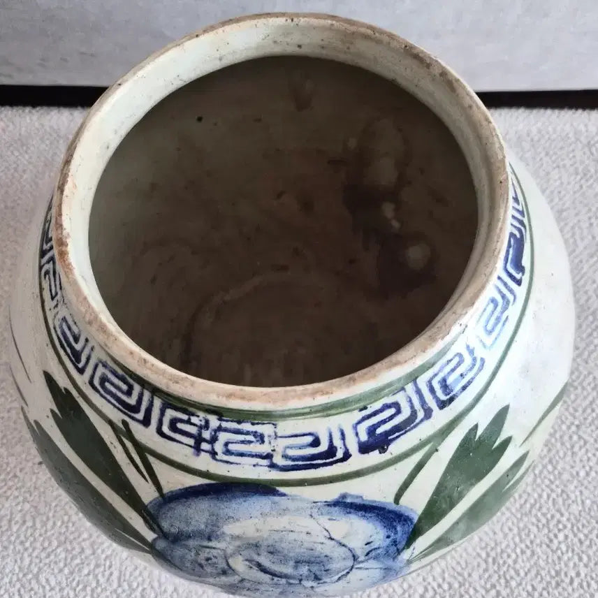 [BUNJANG] Joseon Dynasty Haeju Celadon Vase / 조선시대 해주도자기