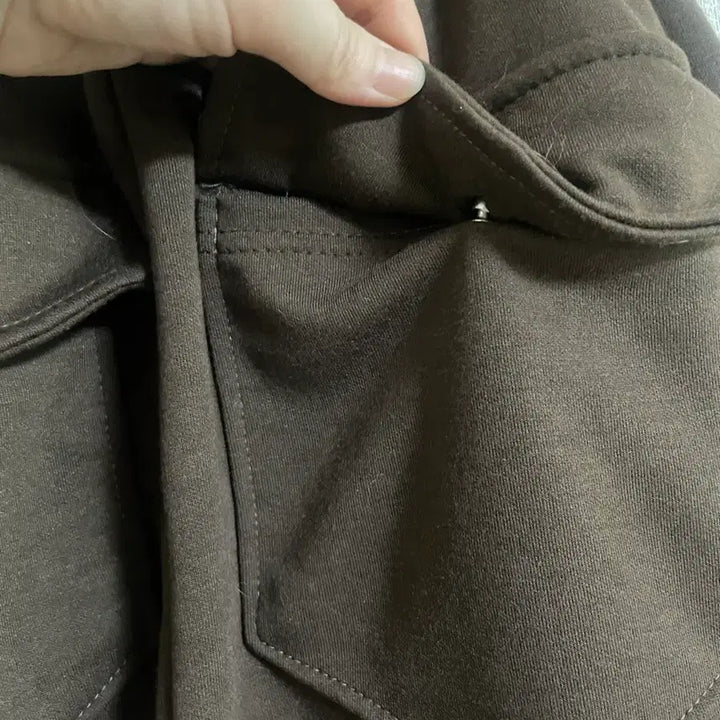 [BUNJANG] Brown Wide Training Pants / (새상품) 브라운 와이드팬츠