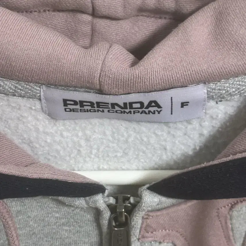 [BUNJANG] Freenda Big Patch Raglan Hood Zip-Up Gray / 프렌다 후드집업