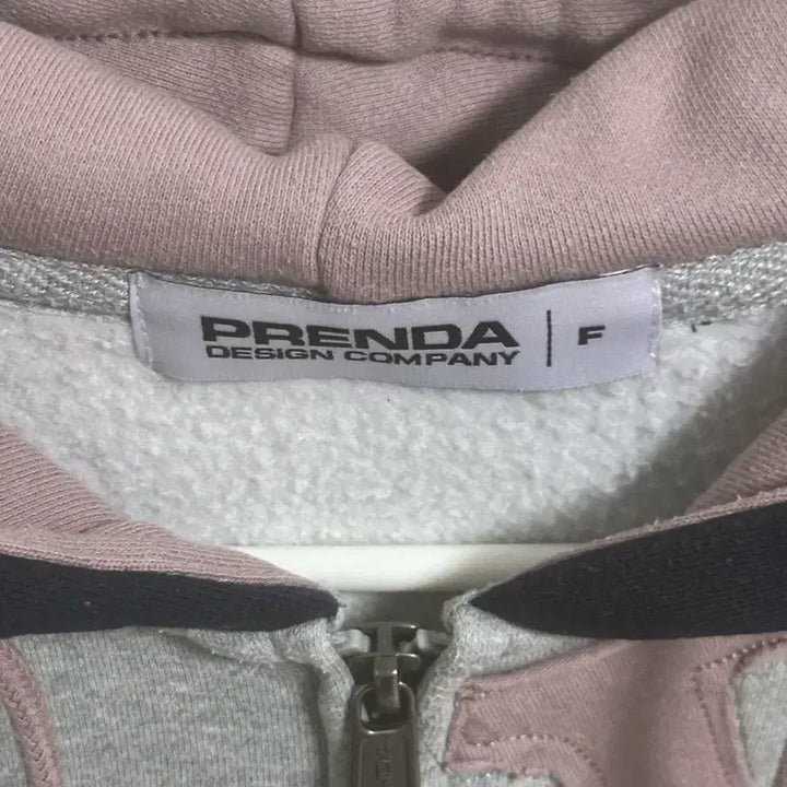 [BUNJANG] Freenda Big Patch Raglan Hood Zip-Up Gray / 프렌다 후드집업