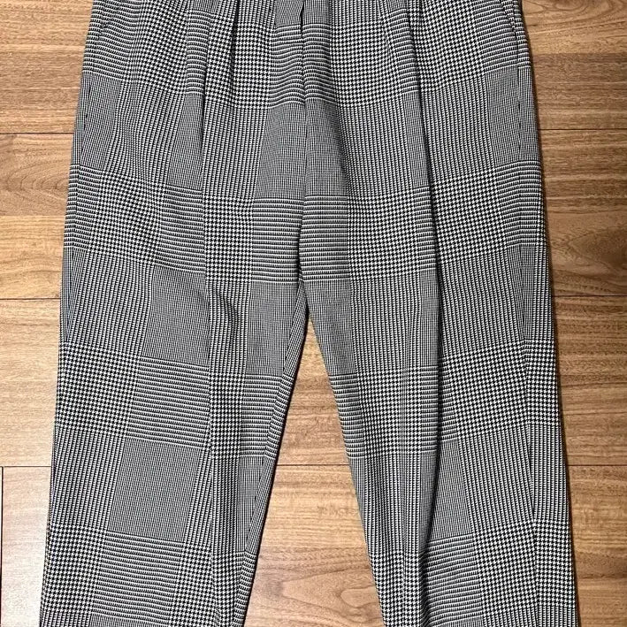 [BUNJANG] Balmain Houndstooth Check Wool Pants / 발망 BALMAIN 하운드투스 체크 울 팬츠 36