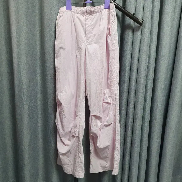 [BUNJANG] M-Line Pink Draping Pants / M자라 핑크 드레이핑 팬츠