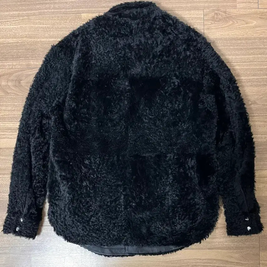 [BUNJANG] IRO Paris Lambskin Leather Shearling Jacket / 이로 IRO 파리 양가죽 무스탕 자켓 M