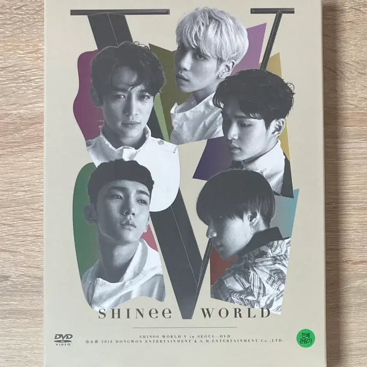 [BUNJANG] SHINee SHINee WORLD V in Seoul DVD First Press / 샤이니 - SHINee WORLD V in Seoul DVD 초도반
