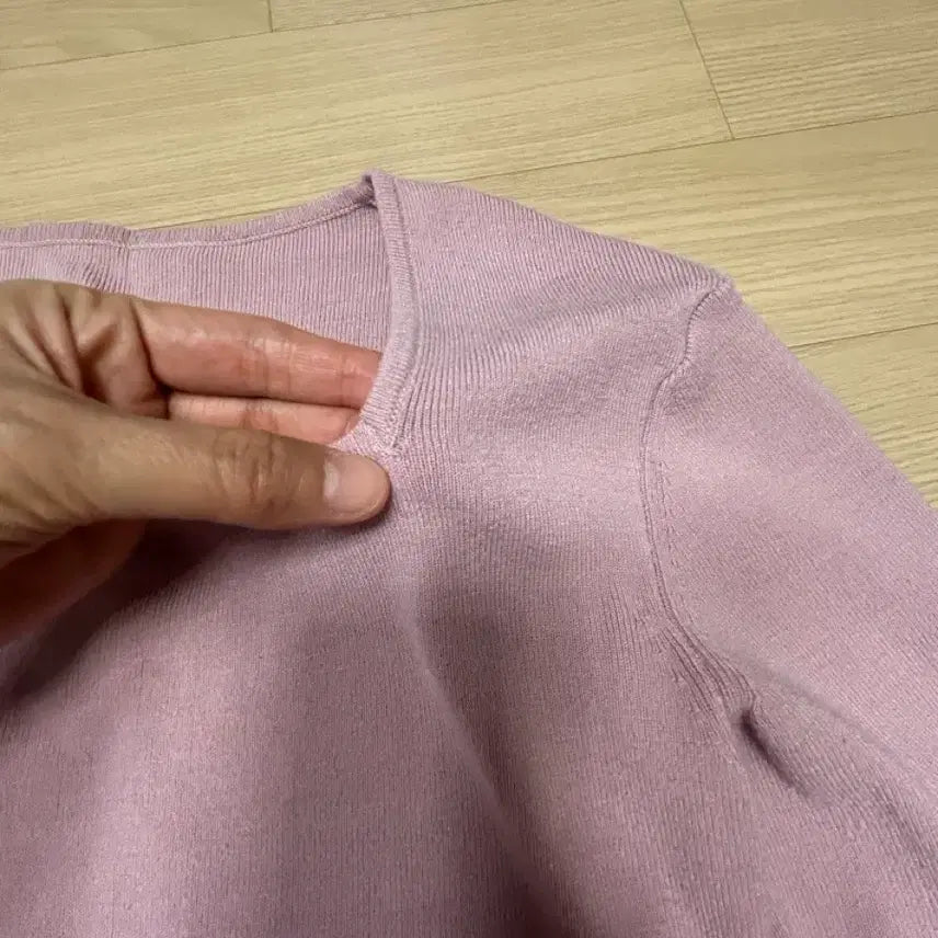 [BUNJANG] SIE Square Neck Ribbed Knit Sweater / SIE 슈어 스퀘어넥 니트