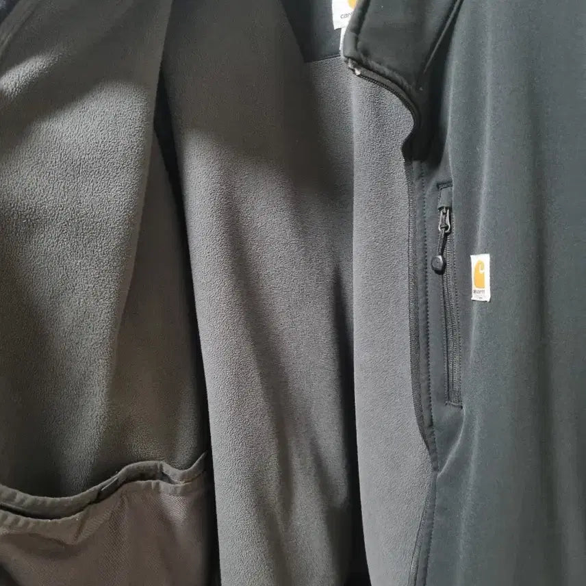 [BUNJANG] Carhartt Crowley Softshell Rain Jacket Charcoal XXL / 칼하트 크로울리 소프트쉘 레인 자켓 차콜 XXL