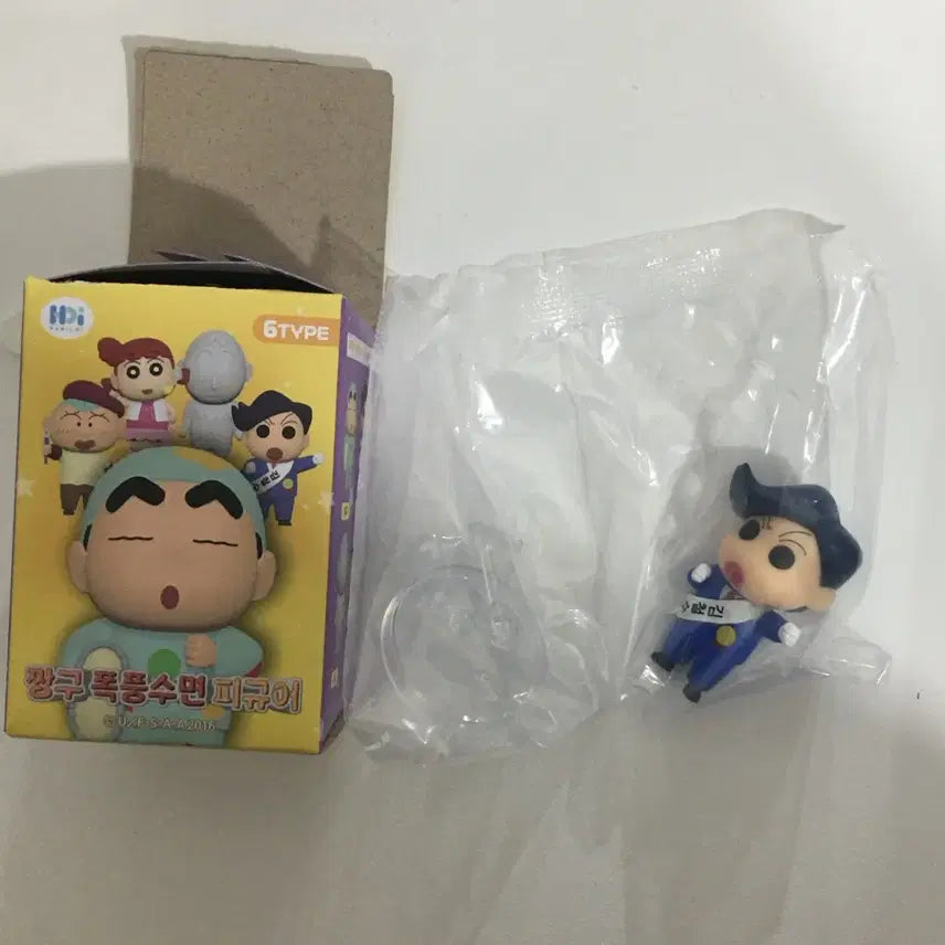 [SOLD OUT] [일괄/단순개봉] 짱구 랜덤 피규어 키링 4종 세트
