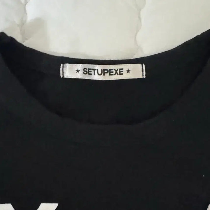[BUNJANG] 셋업이엑스이 DREAM PIERCING TOP / BLACK / 셋업이엑스이 DREAM PIERCING TOP / BLACK