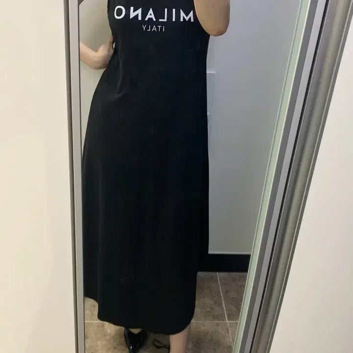 [SOLD OUT] 끈나시 원피스 뷔스티에원피스 롱원피스 옆트임원피스