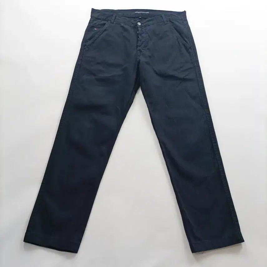 [SOLD OUT] 타미힐피거 면바지 사이즈34 일자 네이비 빈티지 남자 팬츠 B0067
