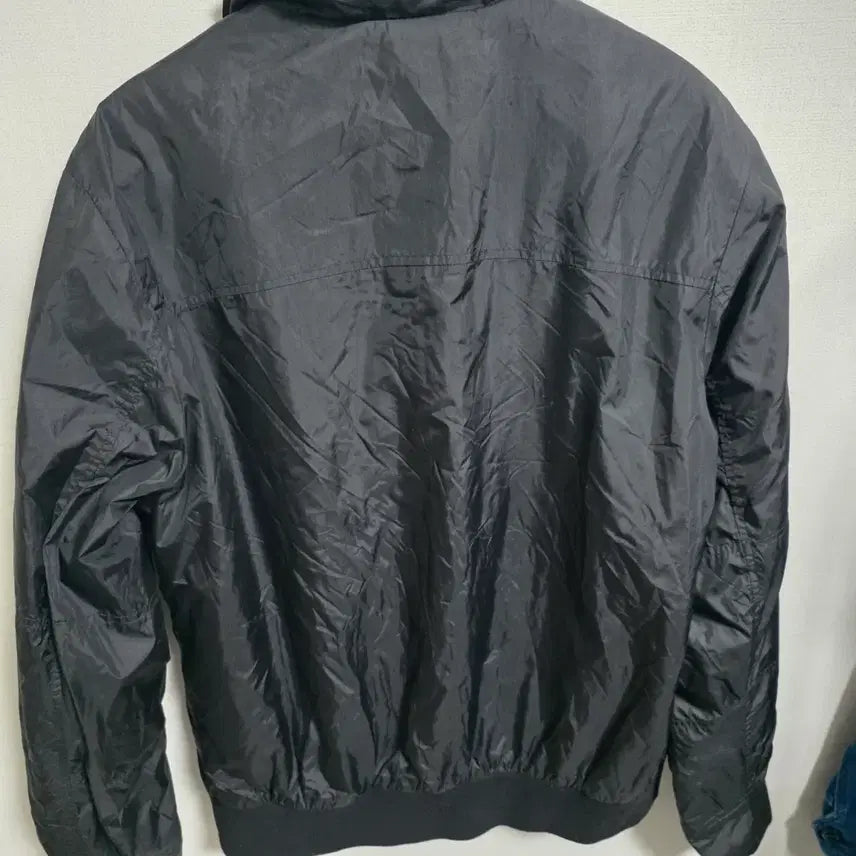 [BUNJANG] Panicale Nylon Blouson Jacket - Black (Size 52) / 파니칼레(Panicale) 이태리 나일론 블루종 자켓 블랙 (사이즈52