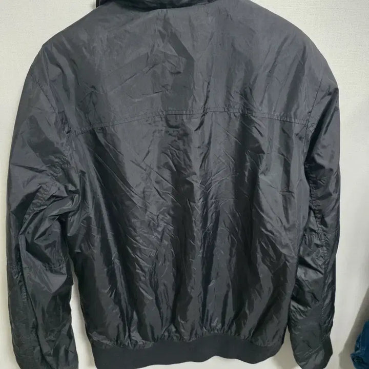 [BUNJANG] Panicale Nylon Blouson Jacket - Black (Size 52) / 파니칼레(Panicale) 이태리 나일론 블루종 자켓 블랙 (사이즈52