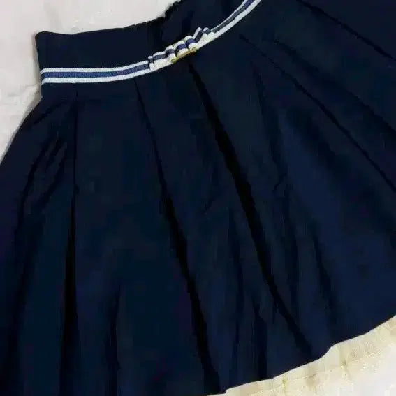 [BUNJANG] Secret Magic Navy Skirt / secret magic 네이비 스커트