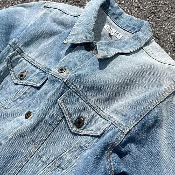 [BUNJANG] COLLINS Denim Jacket / COLLINS 데님 청자켓