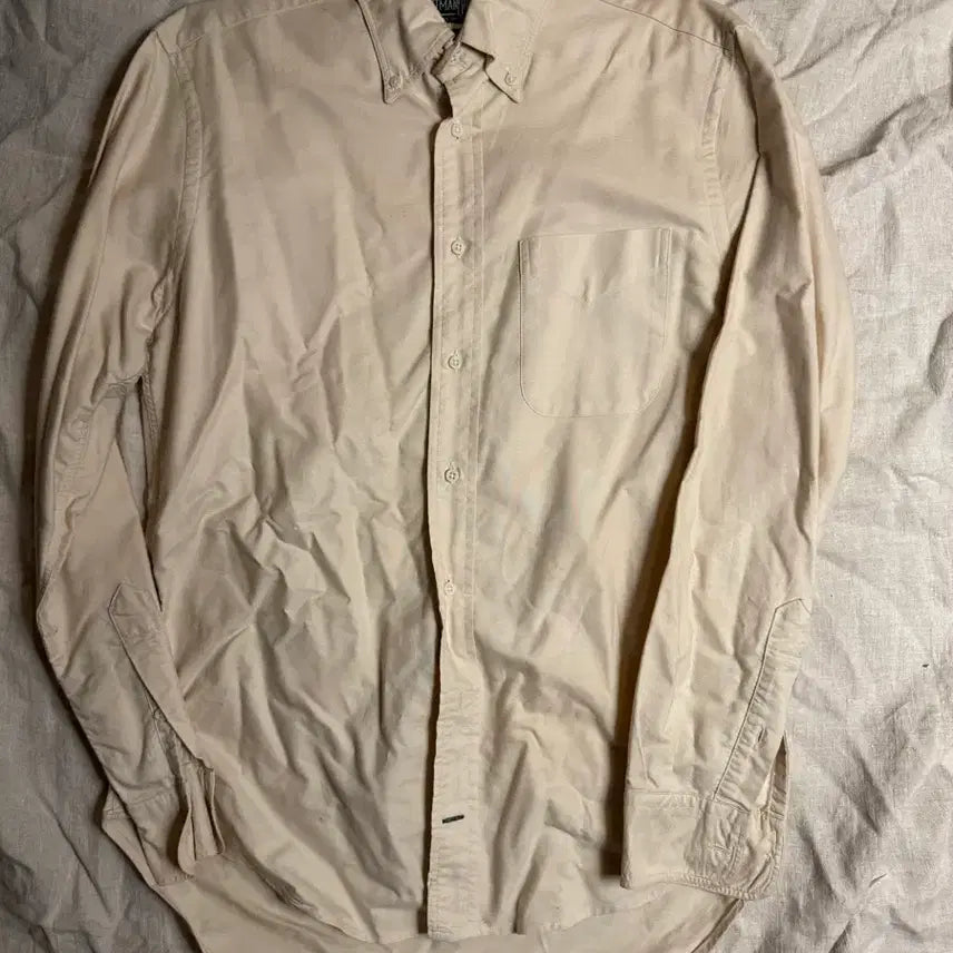 [SOLD OUT] 짓먼브로스 베이지 옥스포드셔츠 M