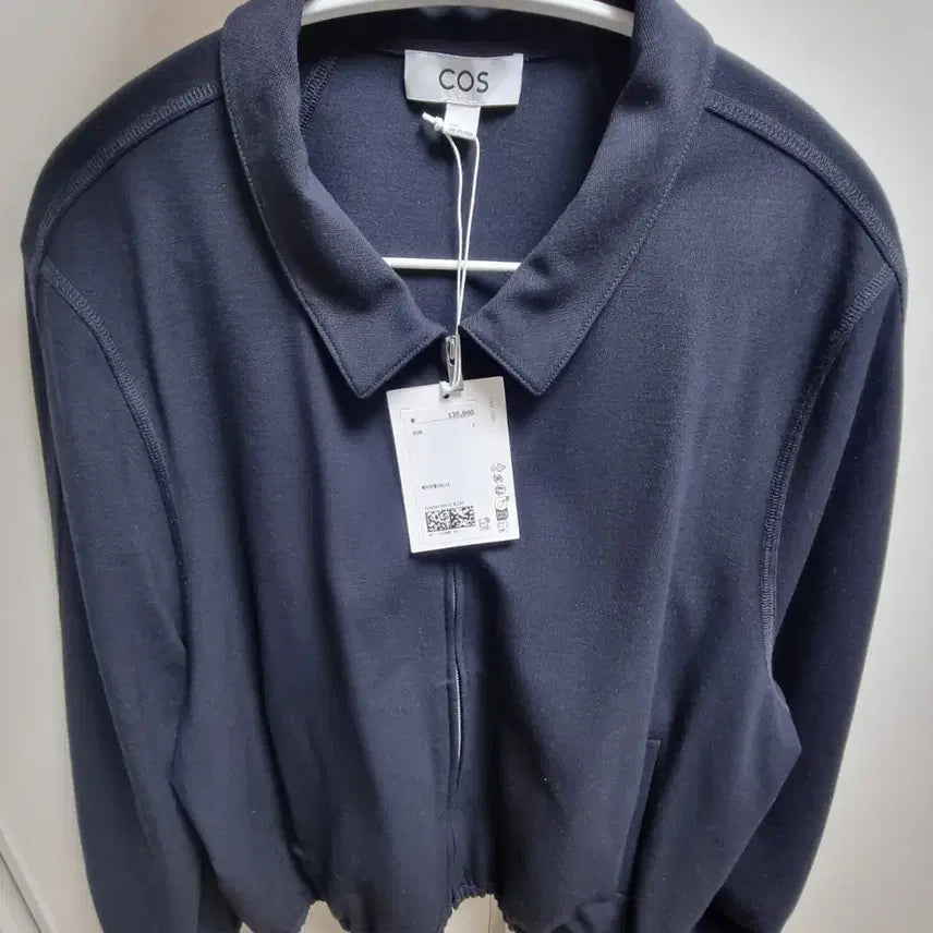 [BUNJANG] COS Zip Blouson Jacket Navy L / [새상품급/택O] COS 지퍼 블루종 재킷 네이비 L