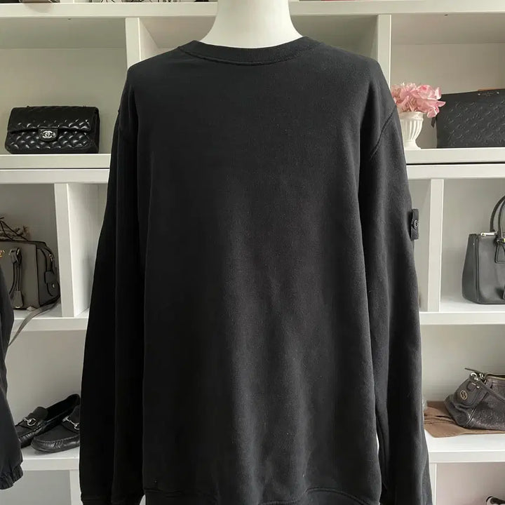 [BUNJANG] Stone Island Sweatshirt (Black) [3XL] / [새상품급, 3xl] 스톤아일랜드 블랙 맨투맨 스웻