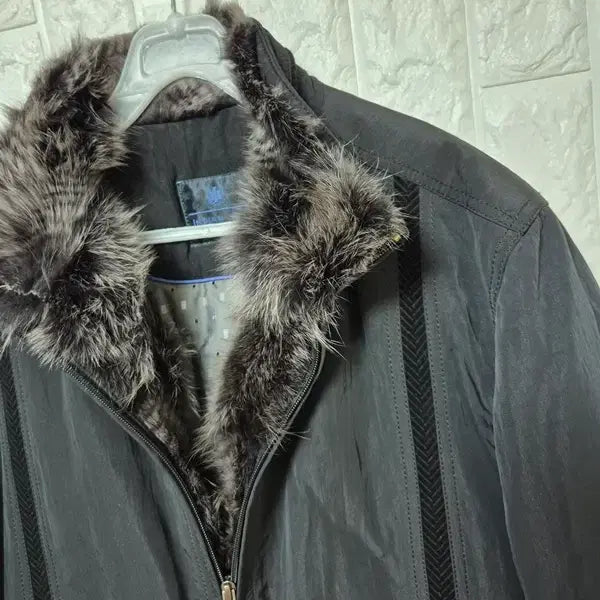 [BUNJANG] Indian Fox Fur Goose Down Padded Jacket (Size 100) / 인디안 여우털폭스퍼 거위털 정품 남자 겨울 남성집업구스다운패딩점퍼100