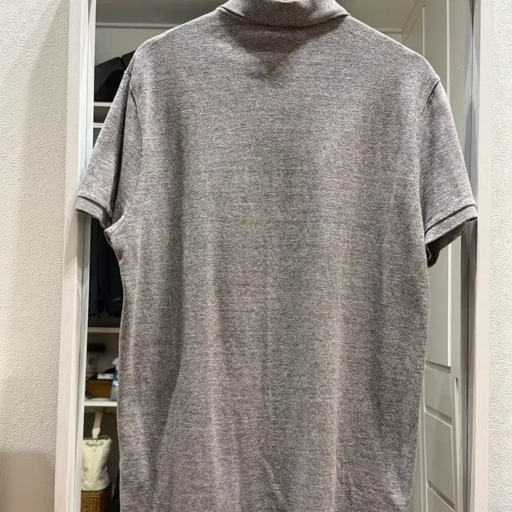 [SOLD OUT] [폴로랄프로렌] 커스텀 슬림핏 반팔 카라티 그레이 L사이즈