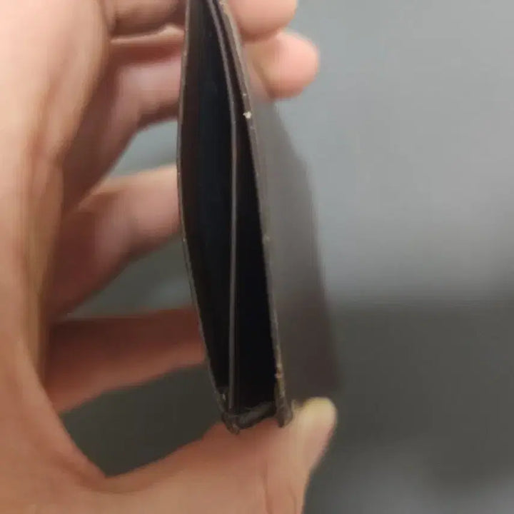 [BUNJANG] Porter Brown Leather Card Wallet / 포터 카드지갑 브라운 가죽